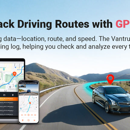 Vantrue E2 Pro Cloud 4K Wifi GPS dashcam