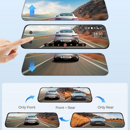 AZDome PG17 Max 4K 2CH Wifi GPS 64gb dashcam