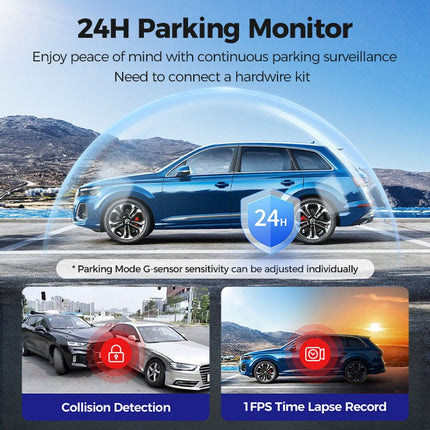 AZDome S58 4G 3CH 4K Wifi GPS dashcam