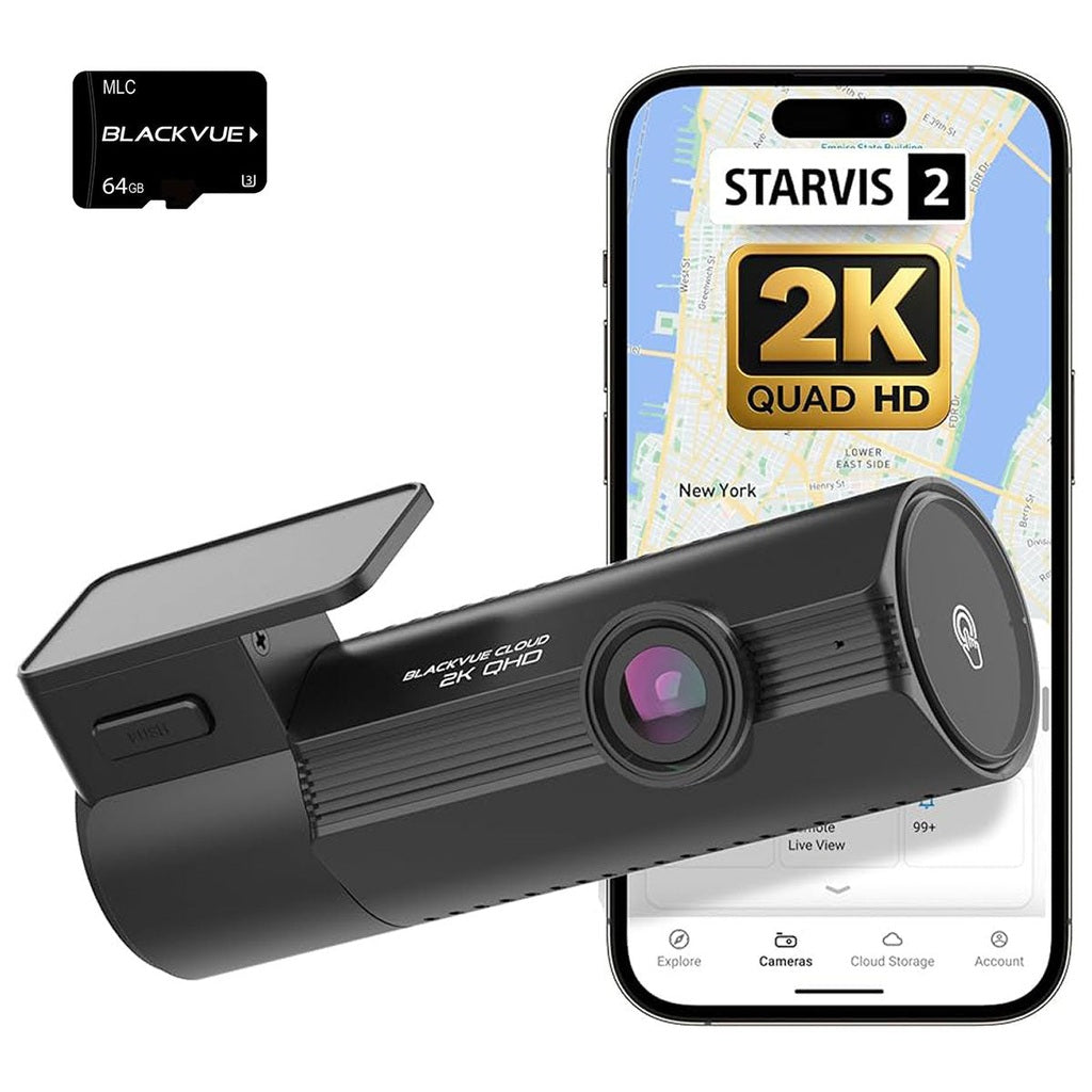 BlackVue Elite 8 1CH 2K Cloud Wifi GPS 64gb