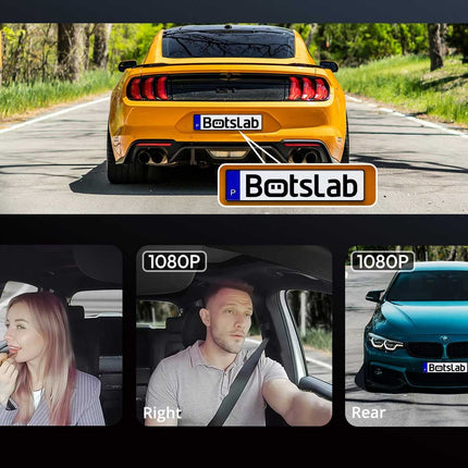Botslab G980H 4CH 4K Wifi GPS 128gb 360 graden dashcam