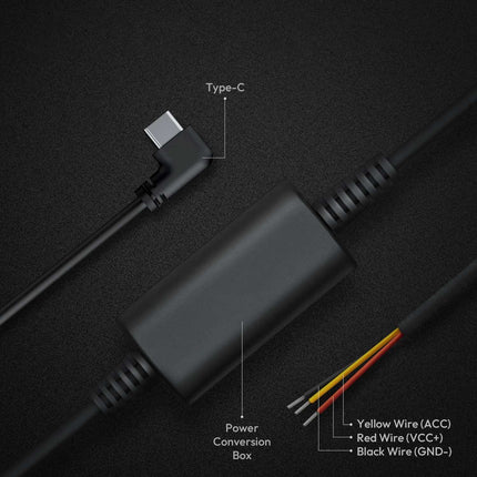 Botslab permanente voeding USB-C 3-draads