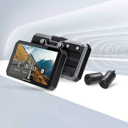 Innovv N1 Pro 2CH Wifi Carplay monitor en dashcam voor motor