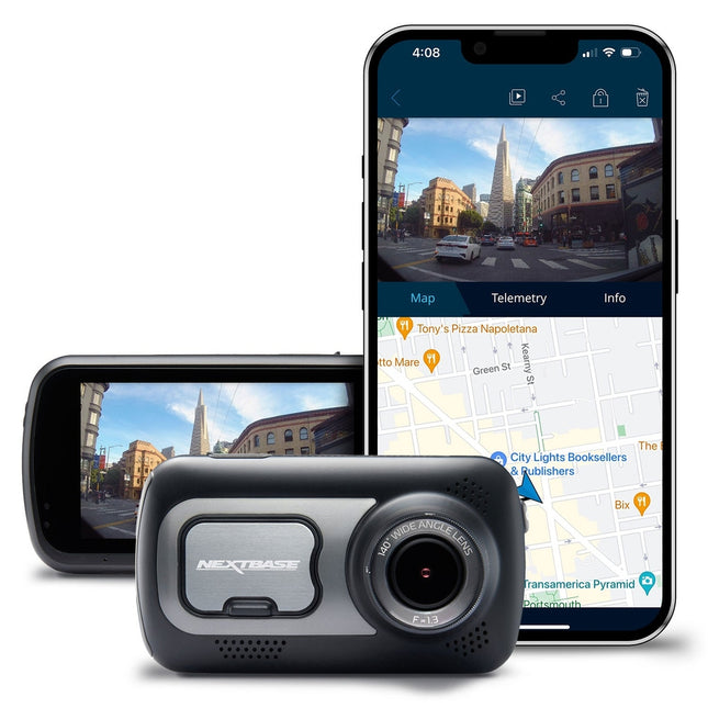 Nextbase 522GW 2K Touch Cloud Wifi GPS