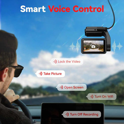 Redtiger A4 4K Touch Wifi GPS 2CH 64gb dashcam