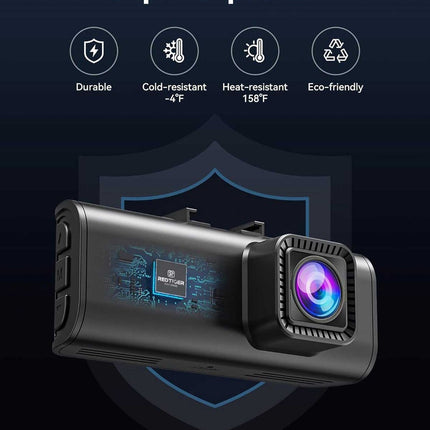 Redtiger F7N 4K Wifi GPS 2CH 64gb dashcam