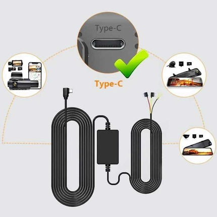 Redtiger permanente voeding USB-C 3-draads