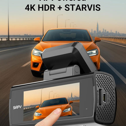 SAFY9 2CH 4K Wifi GPS 256gb dashcam