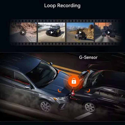 Wolfbox G930 4K GPS 64gb Mirror dashcam
