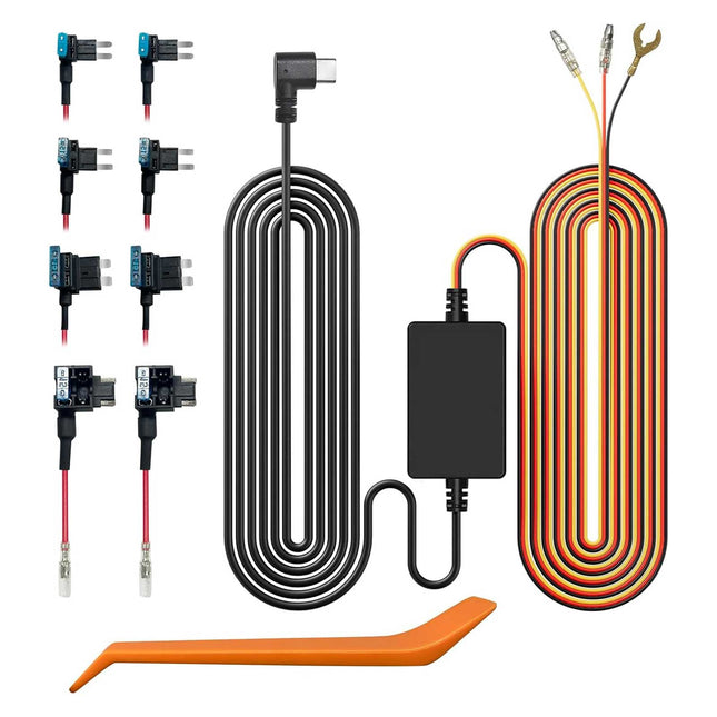 Wolfbox permanente voeding USB-C 3-draads