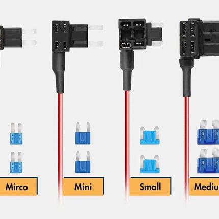 Wolfbox permanente voeding USB-C 3-draads